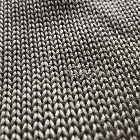 7 For All Mankind Leather-Sleeved Cardigan - S - Picture 5 of 6